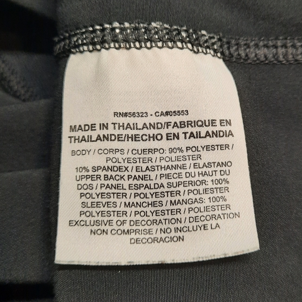 NIKE GOLF Dri-Fit Fabric Mix 1/2 Zip Long Sleeve cover Up - Picture 7 of 8